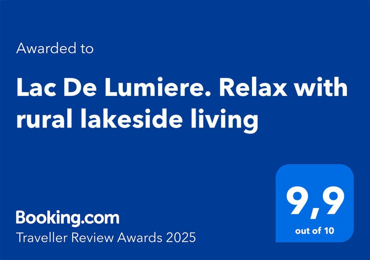 Lac De Lumiere. Relax With Rural Lakeside Living Herry المظهر الخارجي الصورة